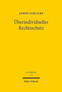 Überindividueller Rechtsschutz - Schlacke, Sabine