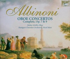 Complete Oboe Concertos Op.7 & 9 - Schilli,Stefan/Matt,Nicol/Sgko