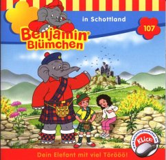 Benjamin Blümchen in Schottland / Benjamin Blümchen Bd.107 (1 Audio-CD) - Donnelly, Elfie