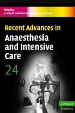 Cover Recent Advances in Anaesthesia and Intensive Care