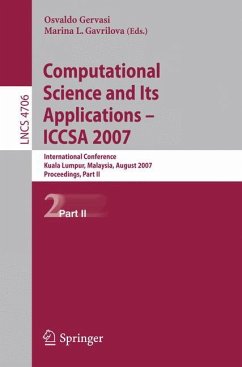 Computational Science and Its Applications - ICCSA 2007 - Gervasi, Osvaldo / Gavrilova, Marina (eds.)