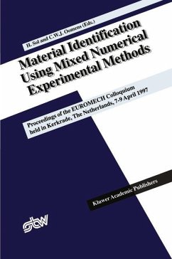 Material Identification Using Mixed Numerical Experimental Methods - Sol, Hugo / Oomens, Cees W.J. (eds.)