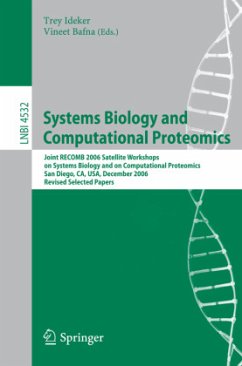Systems Biology and Computational Proteomics - Ideker, Trey / Bafna, Vineet (eds.)