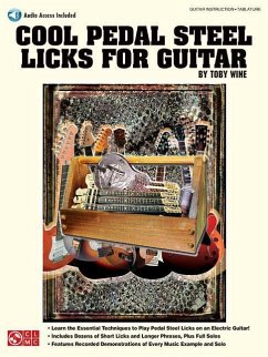 Cool Pedal Steel Licks for Guitar Book/Online Audio - Wine, Toby