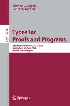 Types for Proofs and Programs - Altenkirch, Thorsten / McBride, Connor (eds.)