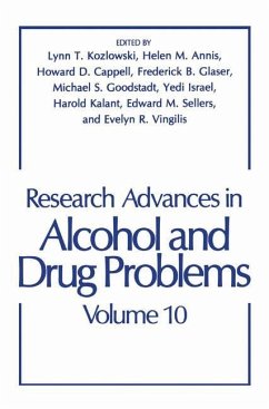 Research Advances in Alcohol and Drug Problems - Annis, H.M. / Cappell, H.D. / Glaser, F.B. / Goodstadt, M.S. / Kozlowski, L.T. (eds.)
