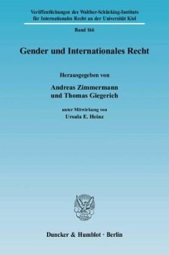 Gender und Internationales Recht. - Heinz, Ursula E. (Wiss. Beratg.)