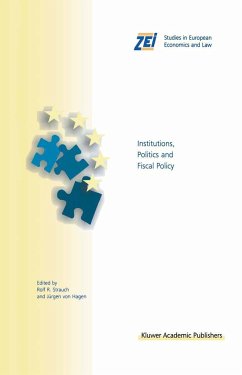 Institutions, Politics and Fiscal Policy - Strauch, Rolf R. (ed.) / von Hagen, Jürgen