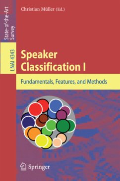 Speaker Classification I - Müller, Christian (ed.)
