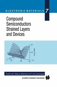 Compound Semiconductors Strained Layers and Devices - Jain, Suresh (ed.) / Willander, Magnus / Van Overstraeten, R.