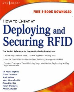 How to Cheat at Deploying and Securing RFID - Thornton, Frank;Sanghera, Paul