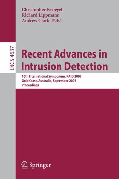 Recent Advances in Intrusion Detection - Kruegel, Christopher / Lippmann, Richard / Clark, Andrew (eds.)