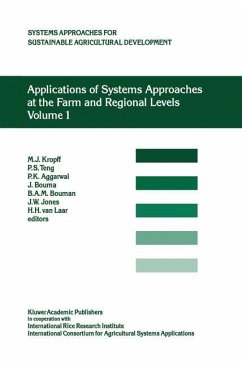 Applications of Systems Approaches at the Farm and Regional Levels - Teng, P.S. / Kropff, M.J. / ten Berge, H.F.M. / Dent, J.B. / Lansigan, F.P. / Van Laar, H.H. (eds.)