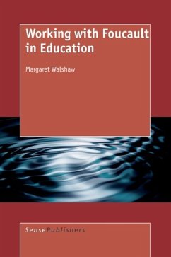 Cover Working with Foucault in Education
