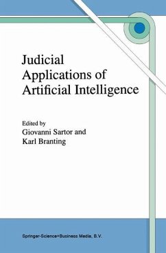 Judicial Applications of Artificial Intelligence - Sartor, Giovanni / Branting, L. Karl (Hgg.)