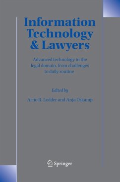 Information Technology and Lawyers - Lodder, Arno R. / Oskamp, Anja (eds.)