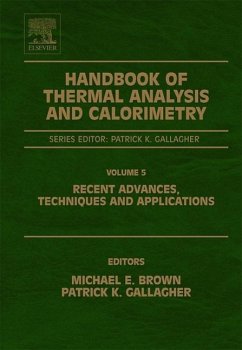 Cover Handbook of Thermal Analysis and Calorimetry
