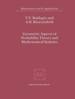 Geometric Aspects of Probability Theory and Mathematical Statistics - Buldygin, V. V.;Kharazishvili, A. B.