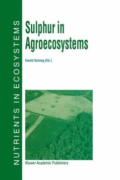 Sulphur in Agroecosystems - Schnug