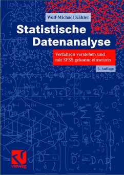 Statistische Datenanalyse - Kähler, Wolf-Michael