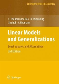Linear Models and Generalizations - Rao, C. Radhakrishna;Toutenburg, Helge;Shalabh