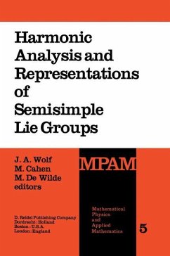 Harmonic Analysis and Representations of Semisimple Lie Groups - Wolf, J.A. / Cahen, M. / de Wilde, M. (eds.)