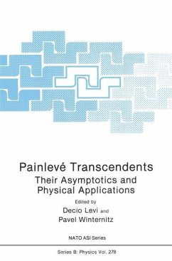 Painlevé Transcendents - Levi, Decio / Winternitz, Pavel (Hgg.)