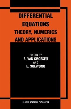 Differential Equations Theory, Numerics and Applications - van Groesen