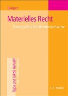 Materielles Recht - Boiger, Wolfgang