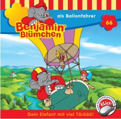 Benjamin Blümchen als Ballonfahrer / Benjamin Blümchen Bd.66 (1 Audio-CD) - Donnelly, Elfie