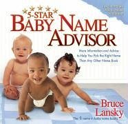 5-Star Baby Name Advisor - Lansky, Bruce