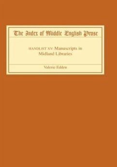 The Index of Middle English Prose - Edden, Valerie