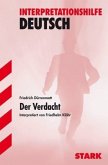 Friedrich Dürrenmatt 'Der Verdacht' Friedrich Dürrenmatt 'Der Verdacht'