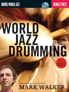 Cover World Jazz Drumming - Book/Online Audio by Mark Walker