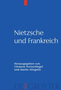 Nietzsche und Frankreich - Stingelin, Martin / Pornschlegel, Clemens (Hrsg.)