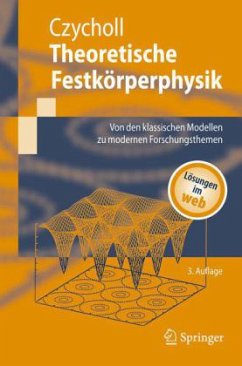 Cover Theoretische Festkörperphysik