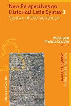 Syntax of the Sentence - Baldi, Philip / Cuzzolin, Pierluigi (ed.)