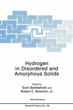 Hydrogen in Disordered and Amorphous Solids - Bowman, Robert C.; Bambakidis Jr., Gust