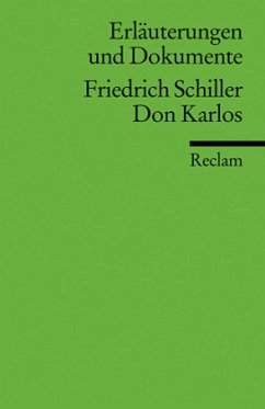 Friedrich Schiller 'Don Karlos'