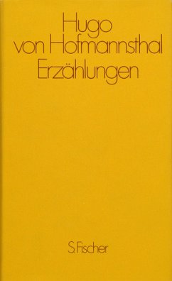 Erzählungen - Hofmannsthal, Hugo von