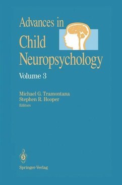 Advances in Child Neuropsychology - Tramontana, Michael G.;Hooper, Stephen R.