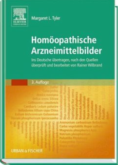 Homöopathische Arzneimittelbilder - Tyler, Margaret L.