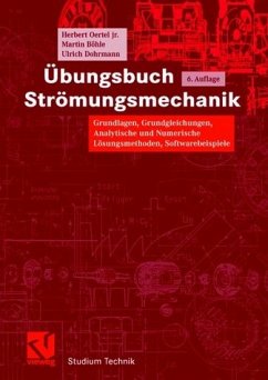 Übungsbuch Strömungsmechanik - Oertel, Herbert / Böhle, Martin / Dohrmann, Ulrich