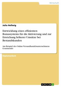 Entwicklung eines effizienten Bonussystems für die Aktivierung und zur Erreichung höherer Umsätze bei Bestandskunden - Hellwig, Julia