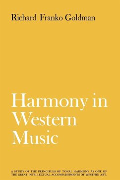 Harmony in Western Music - Goldman, Richard Franko