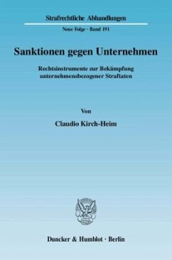 Sanktionen gegen Unternehmen - Kirch-Heim, Claudio