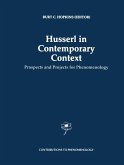 Husserl in Contemporary Context