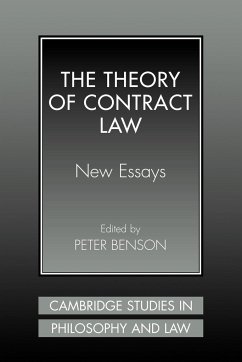 The Theory of Contract Law - Benson, Peter (ed.)