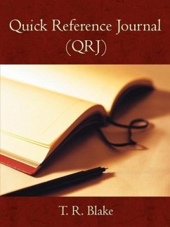 Quick Reference Journal (QRJ) - Blake, T. R.
