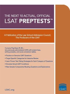 The Next 10 Actual Official LSAT Preptests - Law School Admission Council